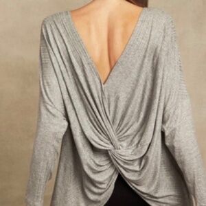 1. State Heritage Bloom Twist Back Textured Top